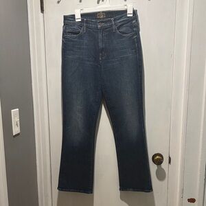 MOTHER the outsider ankle jeans
